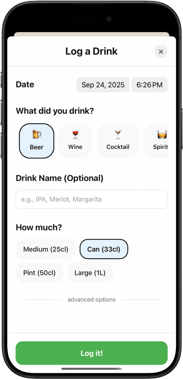 Log drink