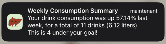 Weekly summaries